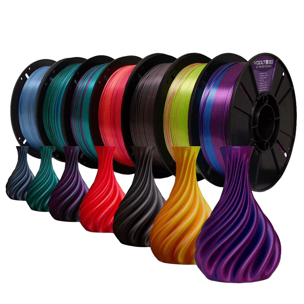 Filamento PLA Premium VOOLT3D — várias cores